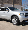 dodge durango 2011 silver suv crew gasoline 6 cylinders all whee drive automatic 80301