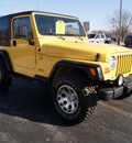 jeep wrangler 2000 yellow suv sport gasoline 6 cylinders 4 wheel drive automatic 61008