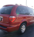 chrysler town country 2005 red van touring gasoline 6 cylinders front wheel drive automatic 61008