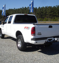 ford f 250 super duty 2004 white xlt fx4 diesel 8 cylinders 4 wheel drive automatic 27569