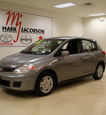 nissan versa 2010 dk  gray hatchback 1 8 s gasoline 4 cylinders front wheel drive automatic 27707