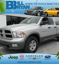 ram ram pickup 1500 2011 silver pickup truck outdoorsman flex fuel 8 cylinders 2 wheel drive automatic 34731