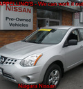 nissan rogue 2011 silver gasoline 4 cylinders all whee drive automatic 14094