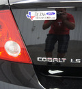 chevrolet cobalt 2009 black sedan ls gasoline 4 cylinders front wheel drive automatic 76108