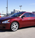 nissan maxima 2009 dk  red sedan 3 5 sv gasoline 6 cylinders front wheel drive automatic 76018