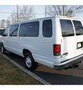 ford e series wagon 2011 white van e 350 sd xlt flex fuel 8 cylinders rear wheel drive automatic with overdrive 08902