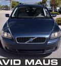 volvo v50 2006 blue wagon t5 gasoline 5 cylinders front wheel drive automatic 32771