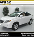 lexus rx 350 2010 white suv gasoline 6 cylinders front wheel drive automatic 91731