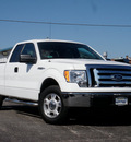 ford f 150 2010 white xlt gasoline 8 cylinders 2 wheel drive automatic 61832