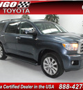 toyota sequoia 2010 gray suv limited gasoline 8 cylinders 2 wheel drive automatic 91731