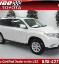toyota highlander 2011 white suv se gasoline 6 cylinders front wheel drive automatic 91731