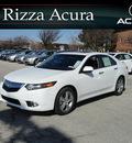 acura tsx 2012 white sedan gasoline 4 cylinders front wheel drive automatic with overdrive 60462