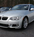 bmw 3 series 2012 silver coupe 335i gasoline 6 cylinders rear wheel drive automatic 27616
