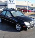 mercedes benz c280 2007 black sedan 4matic awd gasoline 6 cylinders all whee drive automatic with overdrive 60462