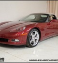 chevrolet corvette 2007 red navi dvd gasoline 8 cylinders rear wheel drive automatic 55391