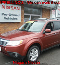 subaru forester 2009 red suv 2 5 x gasoline 4 cylinders all whee drive automatic 14094