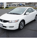 honda civic 2010 white coupe ex gasoline 4 cylinders front wheel drive 5 speed automatic 07724