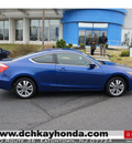 honda accord 2009 belize blue coupe ex l gasoline 4 cylinders front wheel drive 5 speed automatic 07724