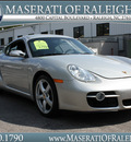 porsche cayman 2007 silver coupe gasoline 6 cylinders rear wheel drive 5 speed manual 27616