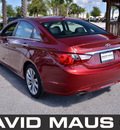 hyundai sonata 2011 red sedan gasoline 4 cylinders front wheel drive automatic 32771