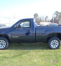 gmc sierra 1500 2012 blue work truck flex fuel 8 cylinders 2 wheel drive automatic with overdrive 28557