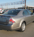 ford fusion 2009 lt  gray sedan sel gasoline 4 cylinders front wheel drive automatic 62863