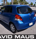 toyota yaris 2009 blue hatchback gasoline 4 cylinders front wheel drive automatic 32771