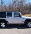jeep wrangler unlimited 2012 silver suv sport gasoline 6 cylinders 4 wheel drive 6 speed manual 44024