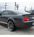 ford mustang 2007 dk  gray coupe v6 deluxe gasoline 6 cylinders rear wheel drive automatic 77090