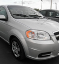 chevrolet aveo 2011 silver sedan lt gasoline 4 cylinders front wheel drive automatic 34474