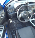 subaru impreza wrx 2010 blue sedan gasoline 4 cylinders all whee drive 5 speed manual 98371