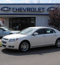 chevrolet malibu 2011 white sedan ltz gasoline 4 cylinders front wheel drive automatic 27591