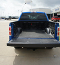 ford f 150 2010 blue xlt gasoline 8 cylinders 2 wheel drive automatic 76108