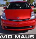 toyota prius 2008 red hatchback hybrid hybrid 4 cylinders front wheel drive automatic 32771