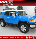 toyota fj cruiser 2007 blue suv gasoline 6 cylinders 4 wheel drive automatic 91731