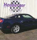 ford mustang 2012 kona blue coupe v6 gasoline 6 cylinders rear wheel drive 6 speed manual 80905