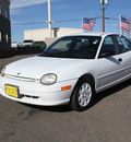 plymouth neon 1998 white sedan gasoline 4 cylinders front wheel drive automatic 80229