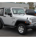 jeep wrangler 2007 silver suv x gasoline 6 cylinders 4 wheel drive 6 speed manual 77037
