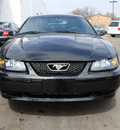 ford mustang 2004 black coupe base gasoline 6 cylinders rear wheel drive 5 speed with overdrive 60411