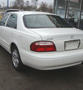 mazda 626 2002 white sedan lx v6 gasoline 6 cylinders front wheel drive automatic 60411