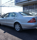 mercedes benz s class 2000 silver sedan s430 gasoline 8 cylinders rear wheel drive automatic 60411