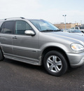 mercedes benz m class 2005 gray suv ml350 gasoline 6 cylinders all whee drive automatic 60411