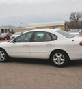 ford taurus 2003 white sedan ses flex fuel 6 cylinders front wheel drive automatic with overdrive 55318