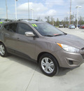 hyundai tucson 2012 gray limited gasoline 4 cylinders front wheel drive automatic 75503