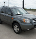 honda pilot 2008 gray suv gasoline 6 cylinders front wheel drive automatic 76087