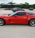 chevrolet corvette 2008 red coupe z06 gasoline 8 cylinders rear wheel drive 6 speed manual 76087