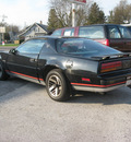 pontiac firebird 1988 black hatchback gasoline v6 rear wheel drive automatic 45840