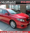 toyota corolla 2010 red sedan s gasoline 4 cylinders front wheel drive automatic 43228