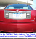cadillac cts 2004 red sedan gasoline 6 cylinders rear wheel drive automatic 45840