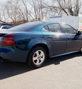 pontiac grand prix 2005 blue green sedan gasoline 6 cylinders front wheel drive automatic 80911